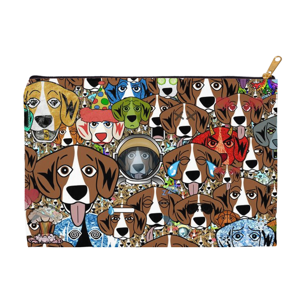 beaglemoji Zip Pouch beaglemoji Zip Pouch