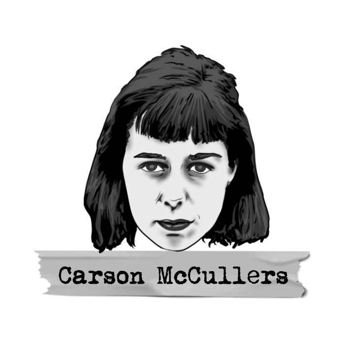 Carson McCullers Sticker - Literary Heroes Carson McCullers Sticker - Literary Heroes