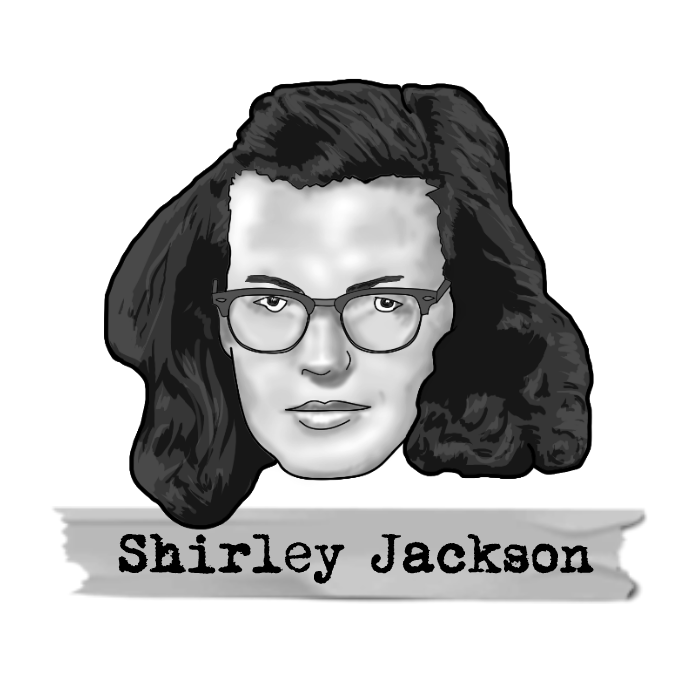 Shirley Jackson Sticker - Literary Heroes