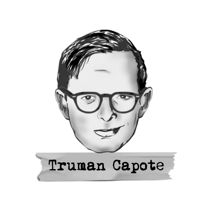 Truman Capote Magnet - Literary Heroes Truman Capote Magnet - Literary Heroes