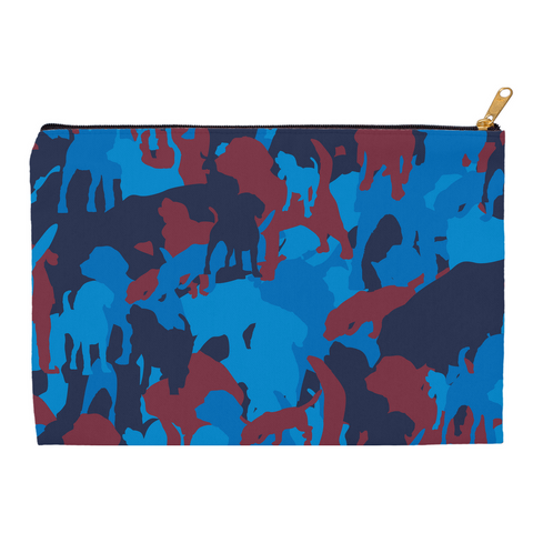 Pack Camo Bleu Pouch