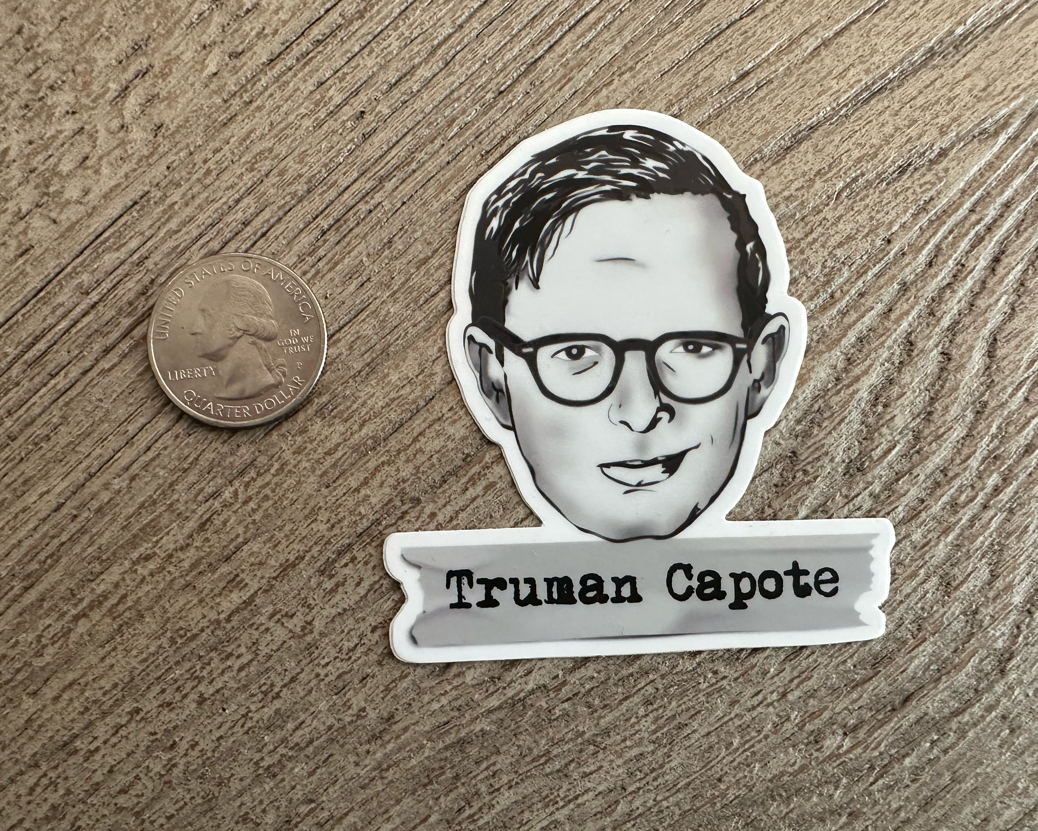 Truman Capote Magnet - Literary Heroes Truman Capote Magnet - Literary Heroes