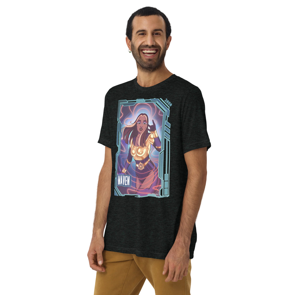 Maven Trading Card T-shirt - The Omniverse