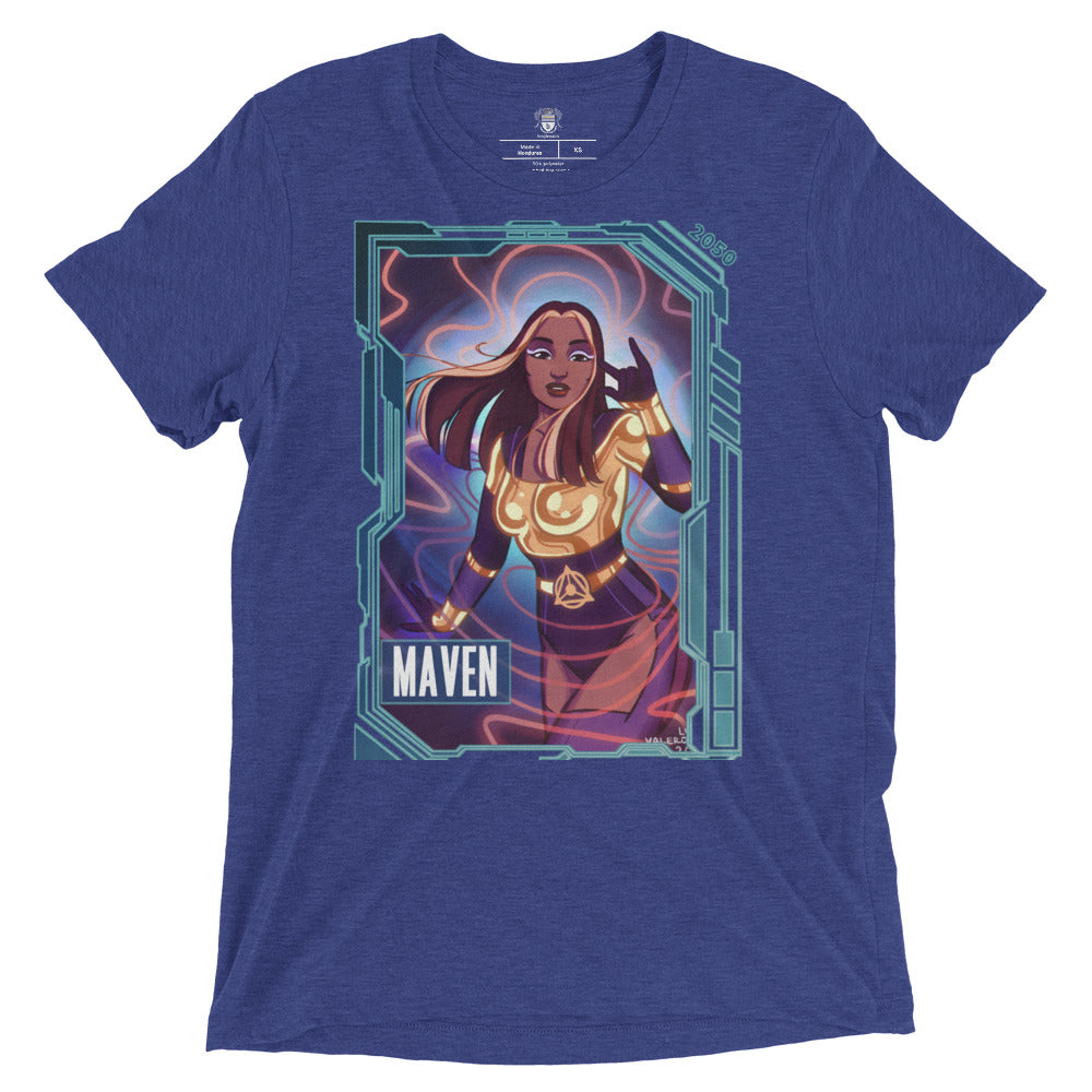 Maven Trading Card T-shirt - The Omniverse