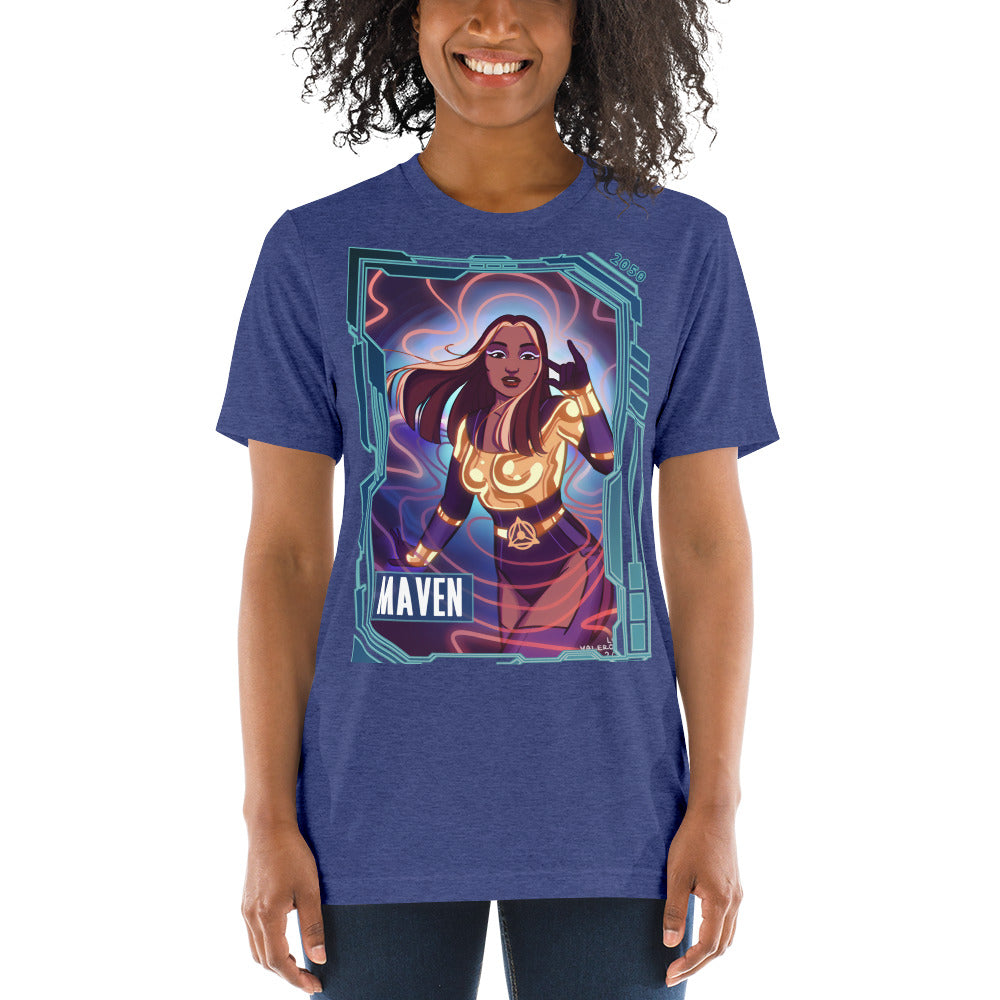 Maven Trading Card T-shirt - The Omniverse Maven Trading Card T-shirt - The Omniverse