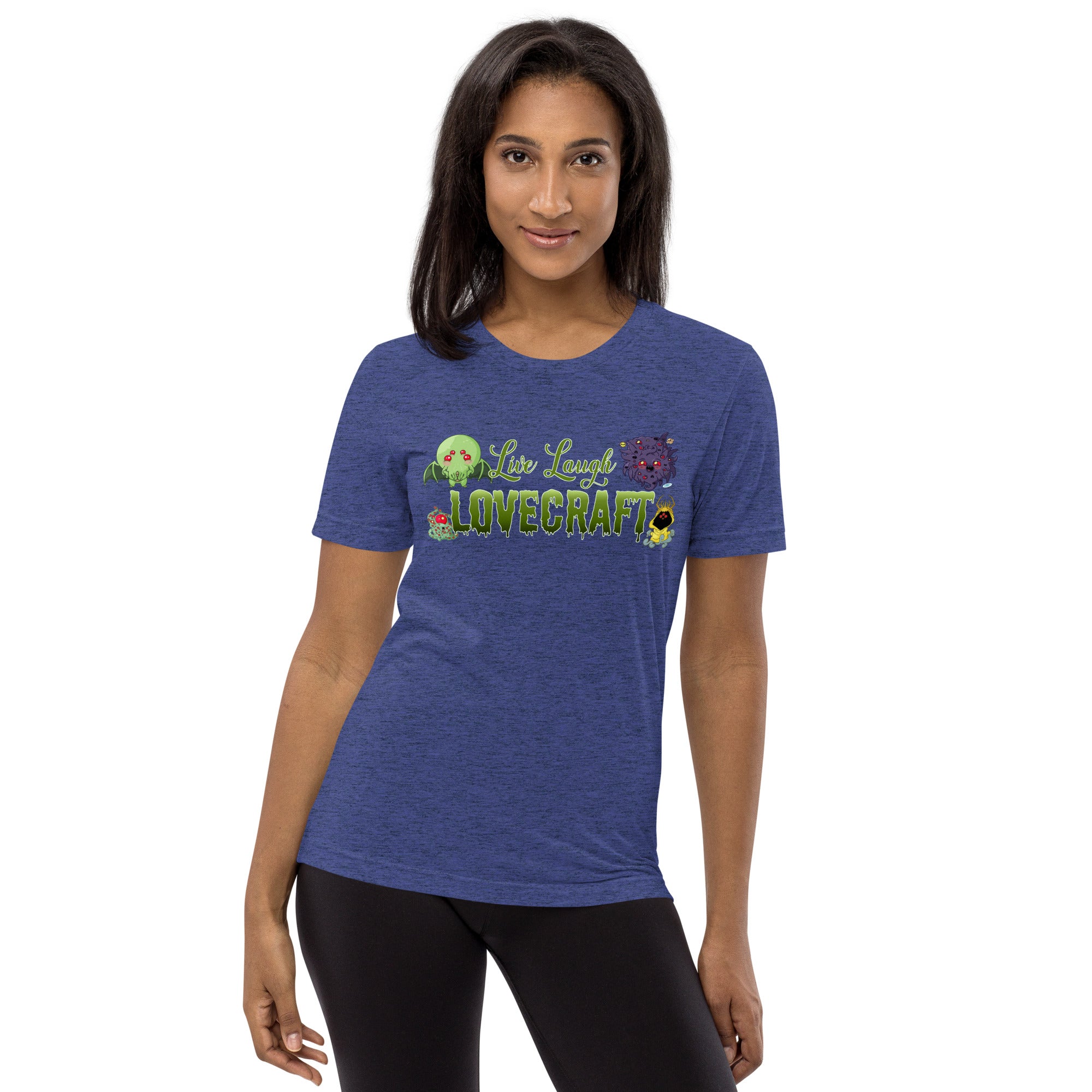 Kawaii Live Laugh Lovecraft T-shirt Kawaii Live Laugh Lovecraft T-shirt