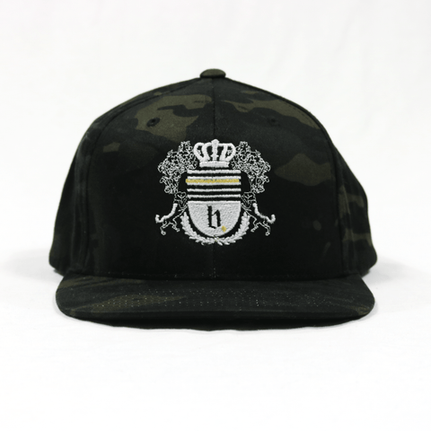 The Crest Camo Snapback Hat