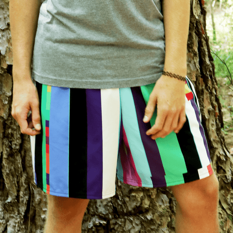 Glitch Print Brett Short