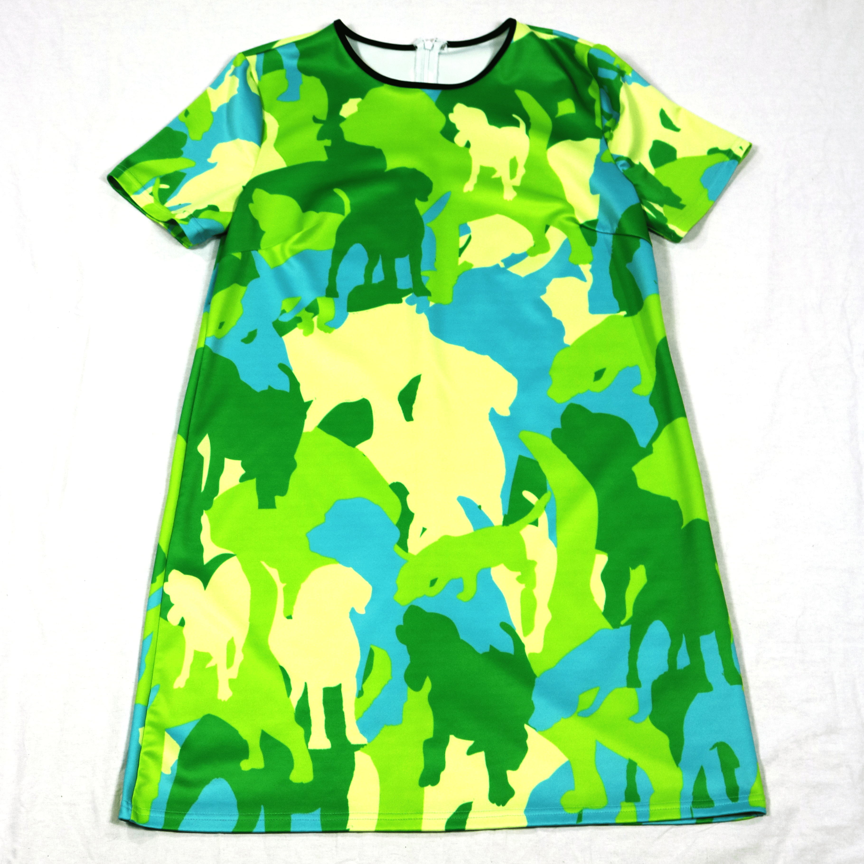 Pop Camo T-Shirt Dress Pop Camo T-Shirt Dress