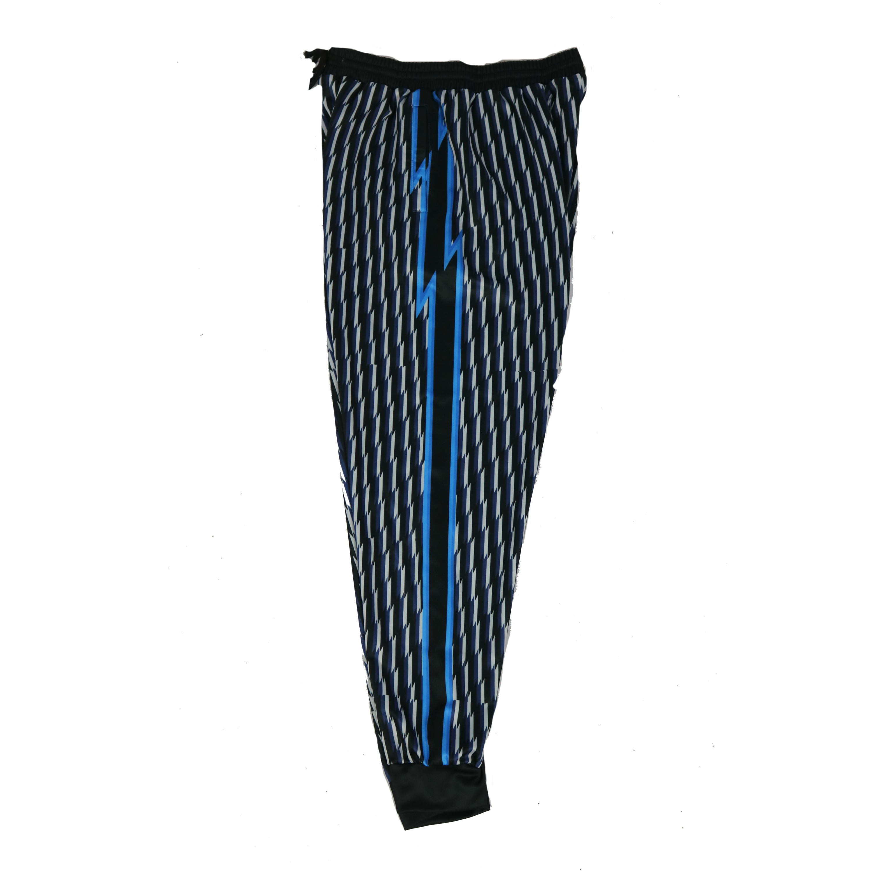 Black Beagletooth Track Pants Black Beagletooth Track Pants