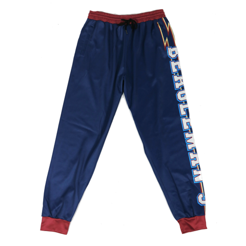 Navy Varsity Logo Track Pants