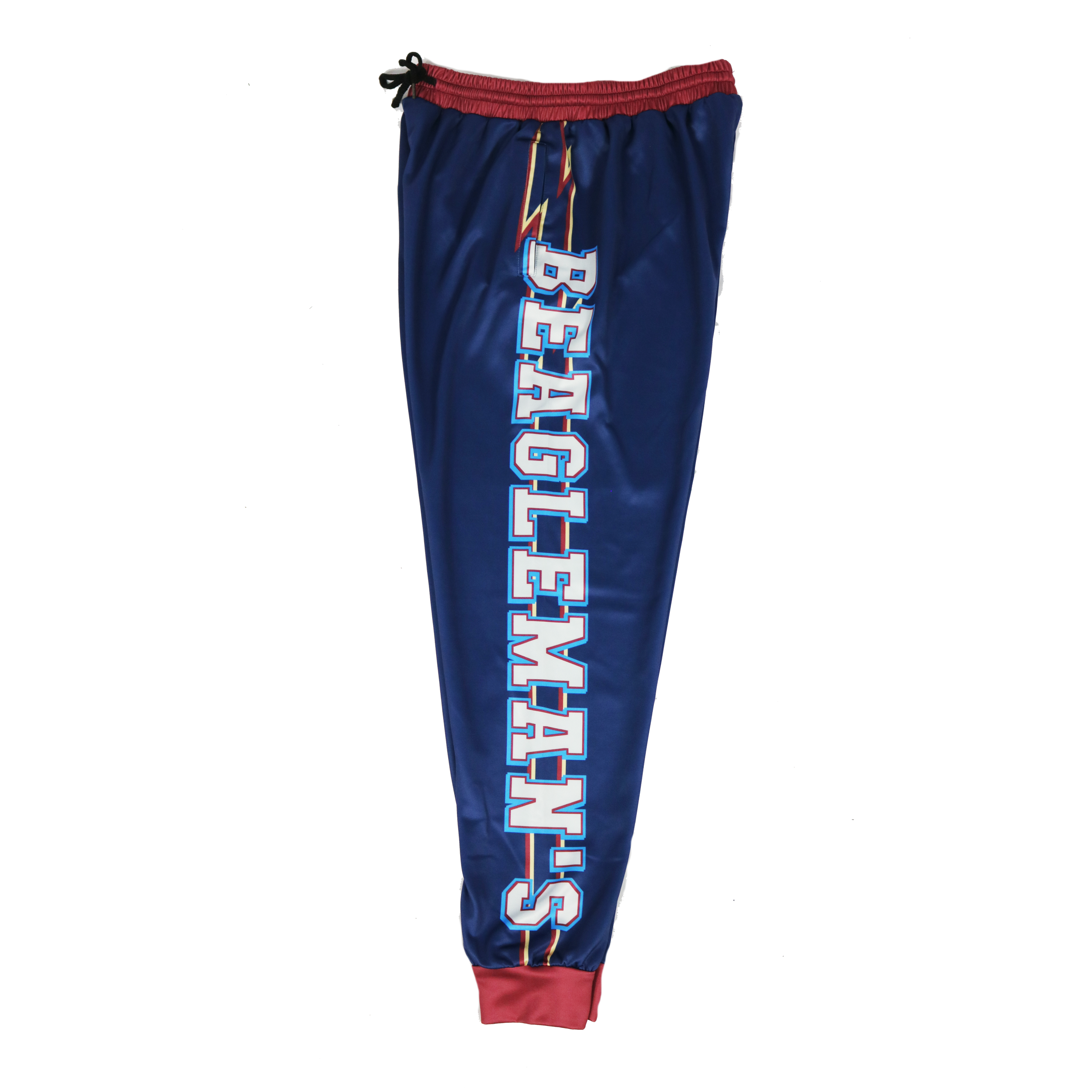 Navy Varsity Logo Track Pants