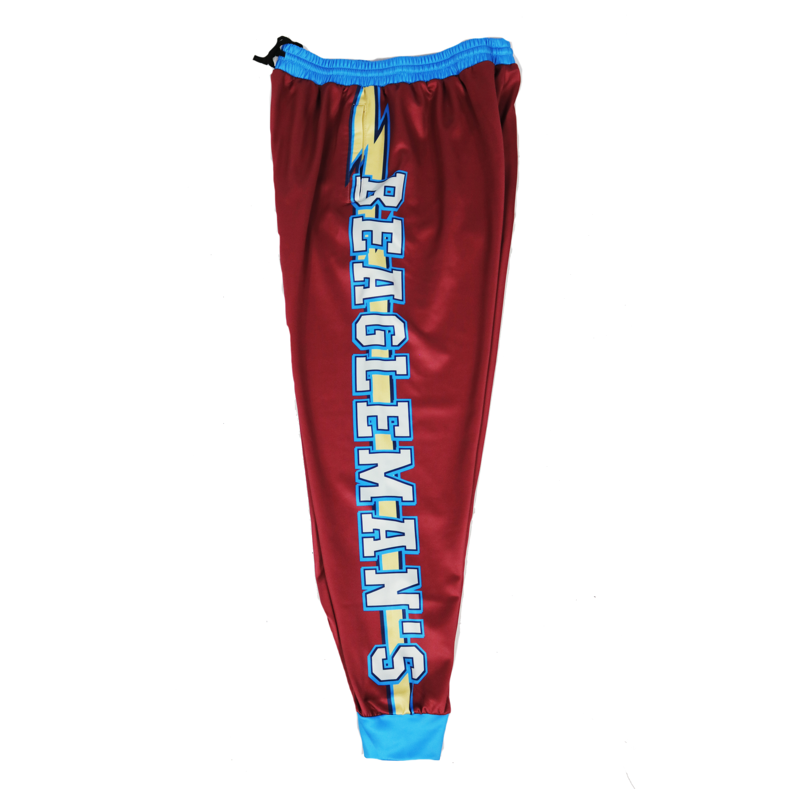 Burgundy Varsity Logo Track Pants Burgundy Varsity Logo Track Pants