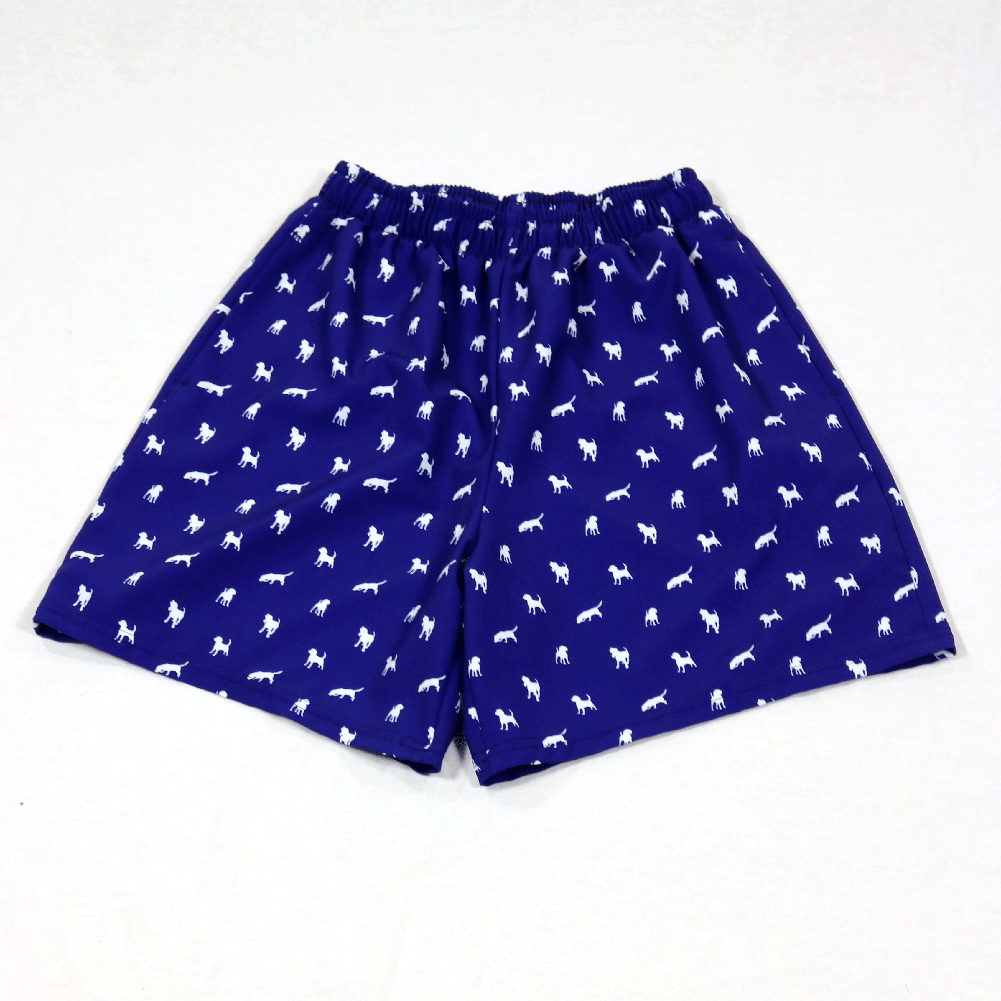 Navy Critter Print Brett Short Navy Critter Print Brett Short