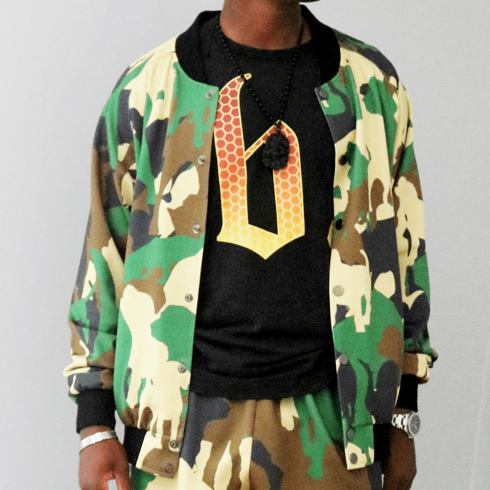 Pack Camo Snap Bomber Jacket Pack Camo Snap Bomber Jacket