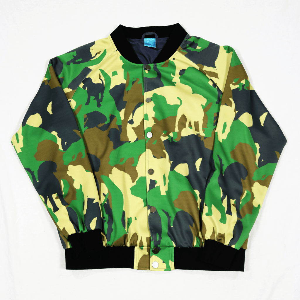 Pack Camo Snap Bomber Jacket