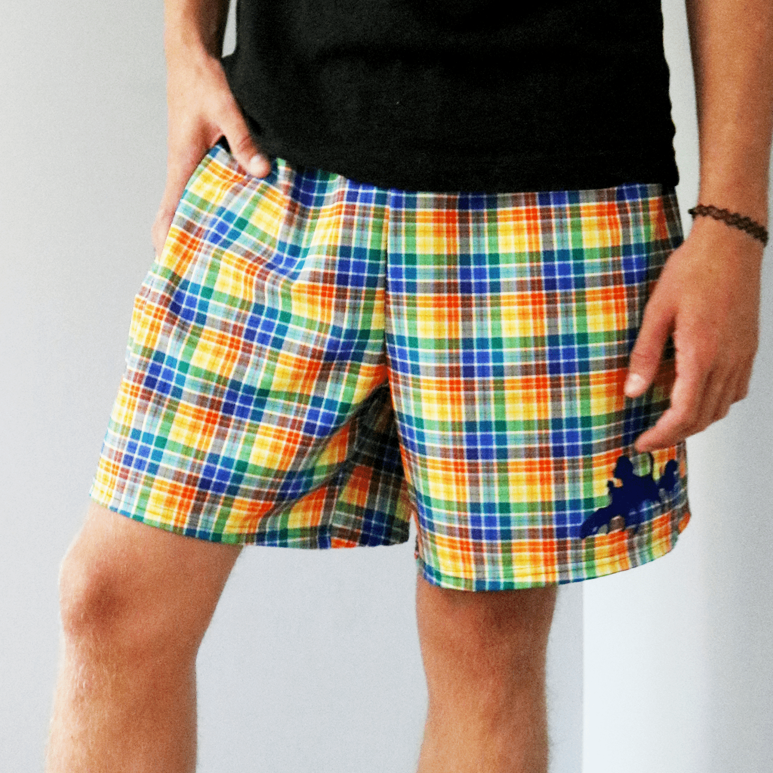 Pride Plaid Brett Short Pride Plaid Brett Short