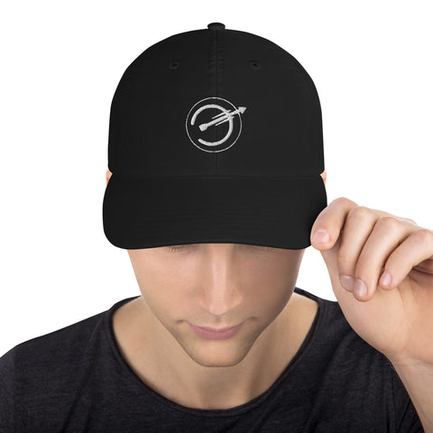 The New Futurists - White Logo Dad Cap