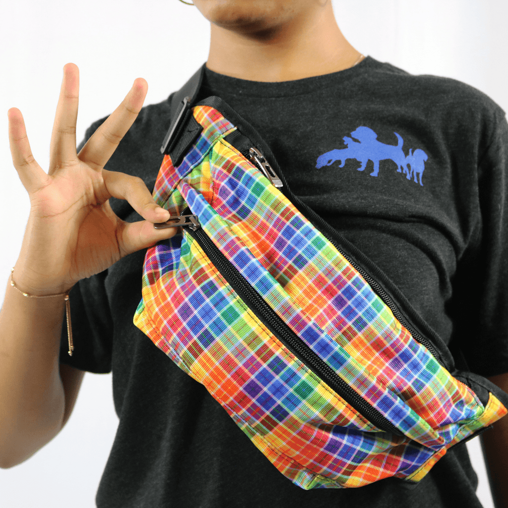 Pride Plaid Crossbody Bag