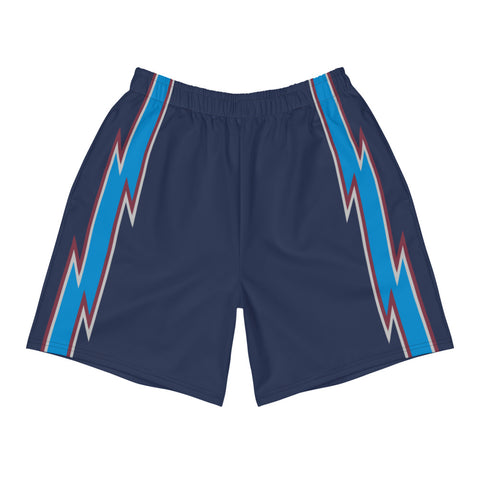 Navy Stripe Short