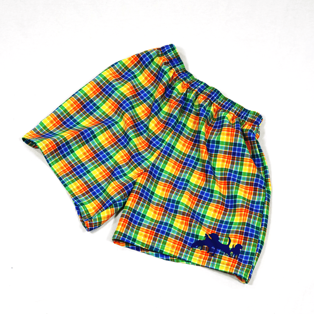 Pride Plaid Brett Short