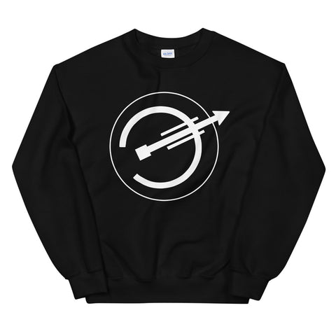 The New Futurists - White Logo Crewneck Sweatshirt