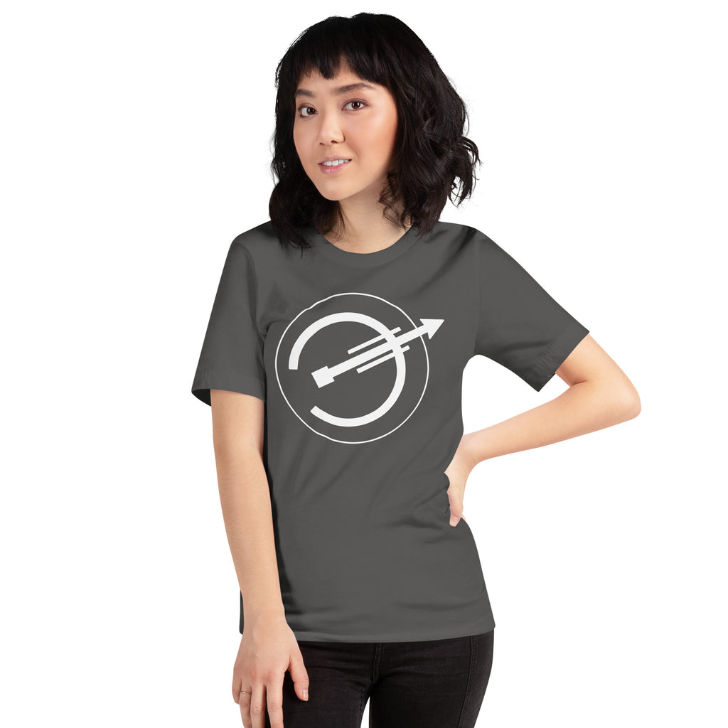 The New Futurists - White Logo Tee