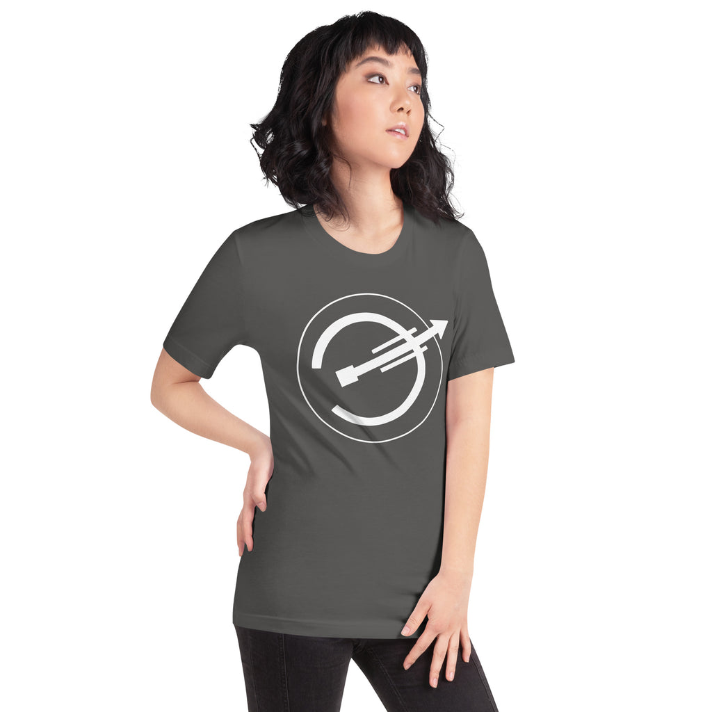 The New Futurists - White Logo Tee