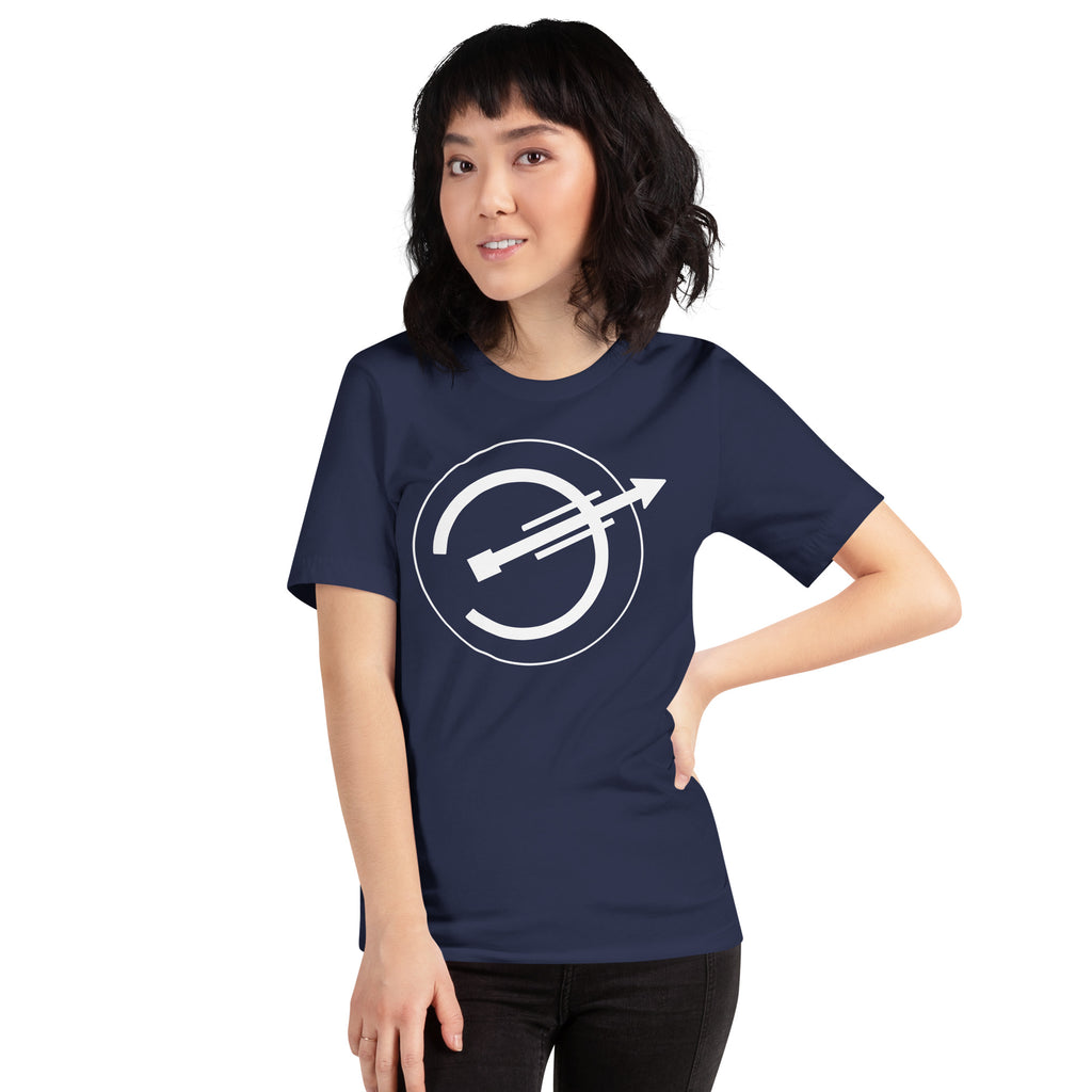 The New Futurists - White Logo Tee