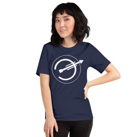 The New Futurists - White Logo Tee