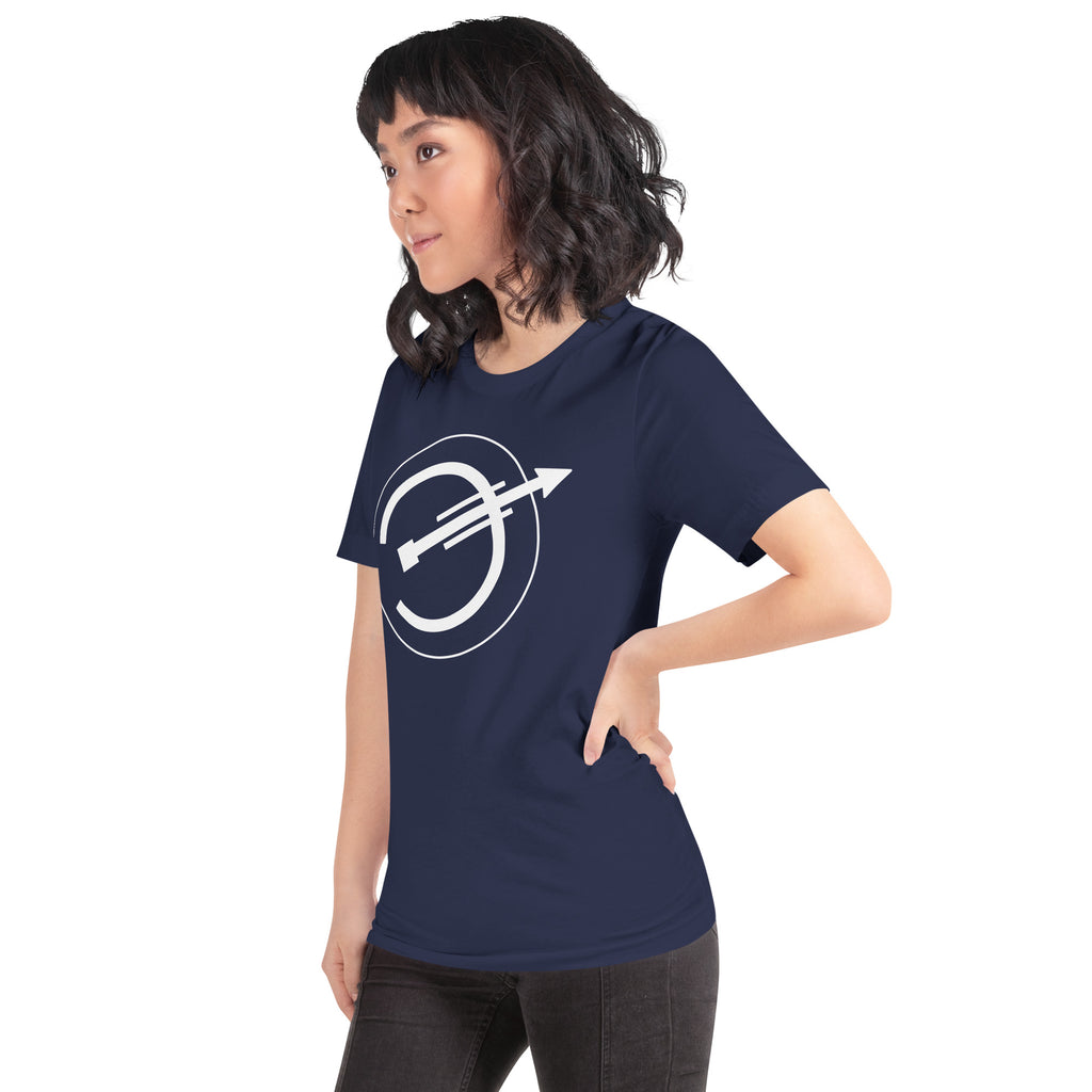 The New Futurists - White Logo Tee