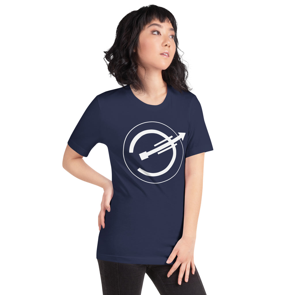 The New Futurists - White Logo Tee