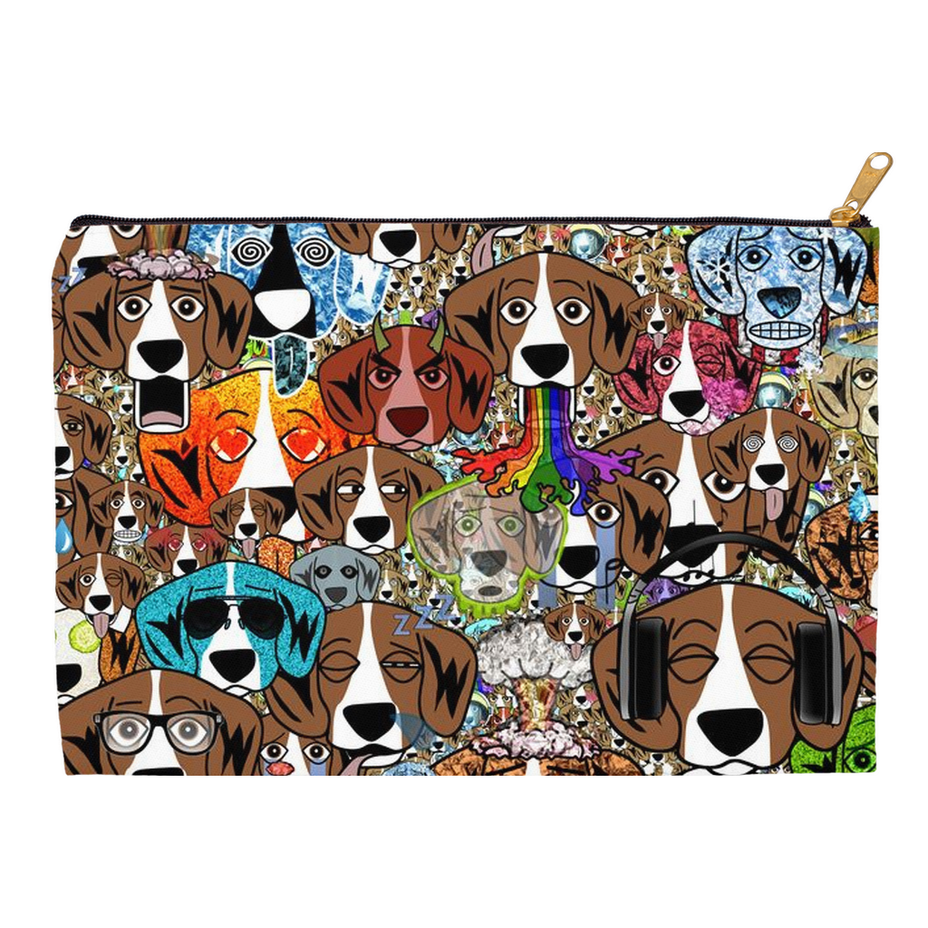 beaglemoji Zip Pouch