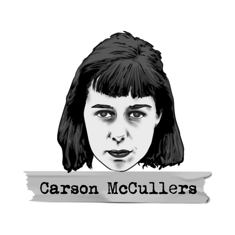 Carson McCullers Sticker - Literary Heroes