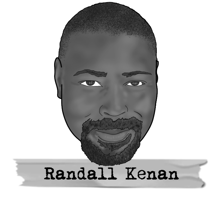 Randall Kenan Sticker - Literary Heroes