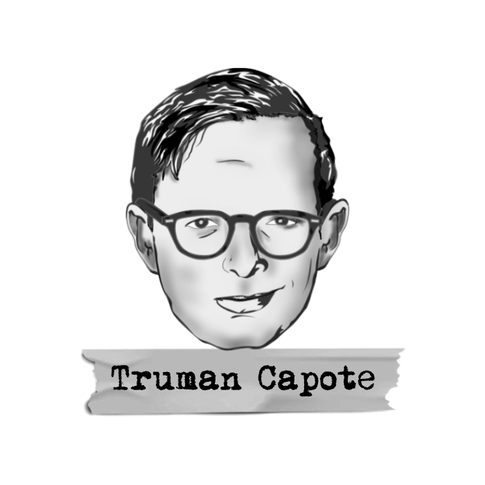 Truman Capote Magnet - Literary Heroes