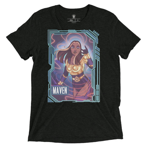 Maven Trading Card T-shirt - The Omniverse